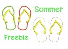 Stickdatei - Sandalen